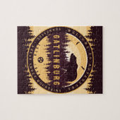 Gatlinburg Tennessee Bären Pine Trees Nature Puzzle (Horizontal)