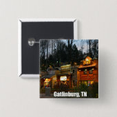 Gatlinburg, Tennessee Button (Vorne & Hinten)