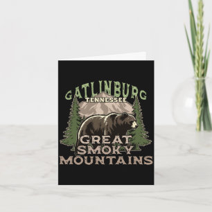 Gatlinburg Tennessee Great Smoky Mountains Karte