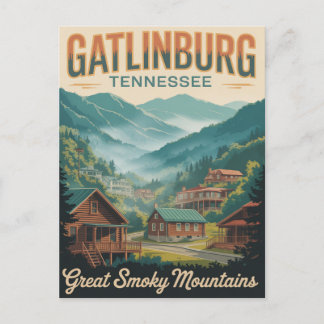 Gatlinburg Tennessee Große Rauchende Berge Postkarte