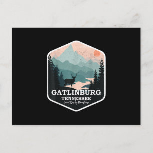 Gatlinburg Tennessee Große rauchige Berge Wandern Postkarte