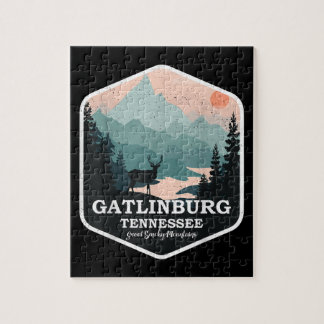 Gatlinburg Tennessee Große rauchige Berge Wandern Puzzle