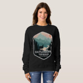 Gatlinburg Tennessee Große rauchige Berge Wandern Sweatshirt (Vorne ganz)