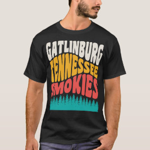 Gatlinburg Tennessee Große rauchige Berge Wandern T-Shirt