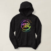 Gatlinburg Tennessee Große Smoky-Berge Bären so gu Hoodie (Design vorne)