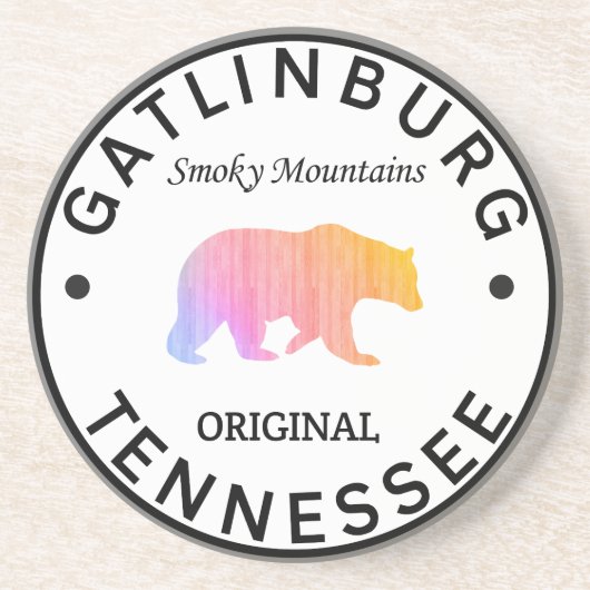 Gatlinburg Tennessee Große Smoky-Berge Getränkeuntersetzer (Vorne)