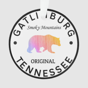 Gatlinburg Tennessee Große Smoky-Berge Ornament