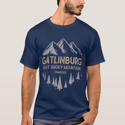 Gatlinburg Tennessee Große Smoky-Berge T-Shirt (Vorderseite)