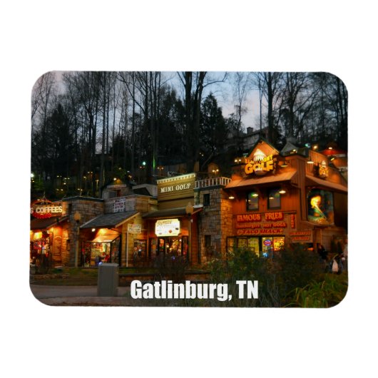 Gatlinburg, Tennessee Magnet (Horizontal)