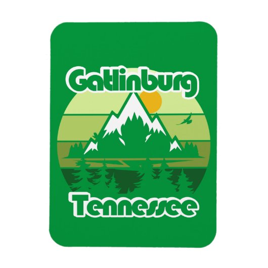 Gatlinburg Tennessee Magnet (Vertikal)