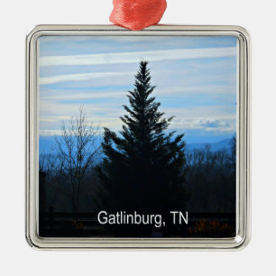 Gatlinburg, Tennessee Ornament Aus Metall
