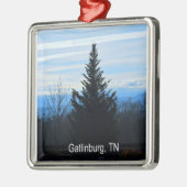 Gatlinburg, Tennessee Ornament Aus Metall (Links)