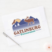 Gatlinburg Tennessee Rechteckiger Aufkleber (Umschlag)
