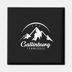 Gatlinburg Tennessee Skigebiet Snowboardin Magnet