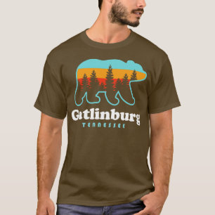 Gatlinburg Tennessee Smoky Mountains Bär T-Shirt