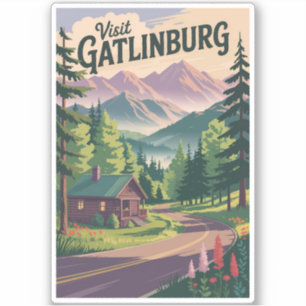 Gatlinburg Tennessee - Südtirol - Südtirol Aufkleber