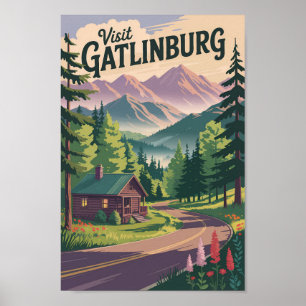 Gatlinburg Tennessee - Südtirol - Südtirol Poster