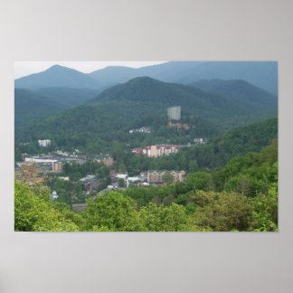 Gatlinburg, Tennessee Übersicht Poster