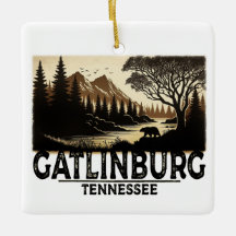 Gatlinburg Tennessee Vintage Smoky-Berge
