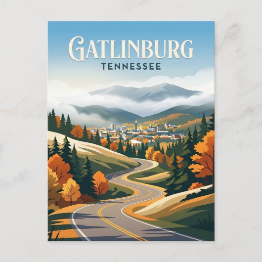 Gatlinburg USA Postkarte (Vorderseite)