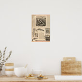 Gatling Gun Company Schuyler, Hartley und Graham Poster (Küche)