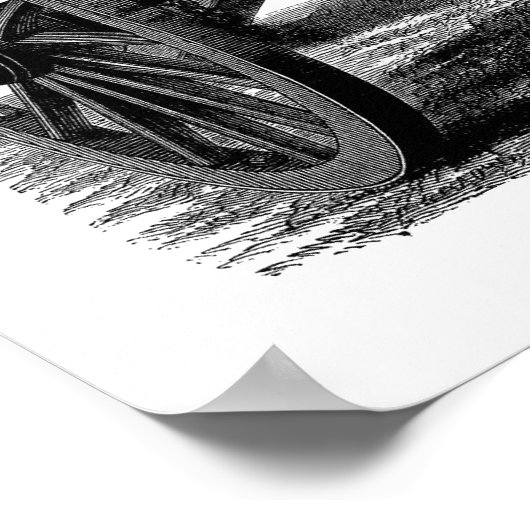 Gatling Gun Poster (Ecke)