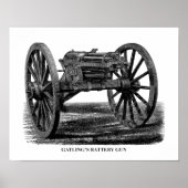 Gatling Gun Poster (Vorne)
