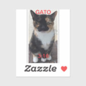 GATO 3:16 Aufkleber (Blatt)