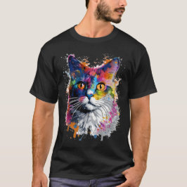 Gato caleidoscopio T-Shirt
