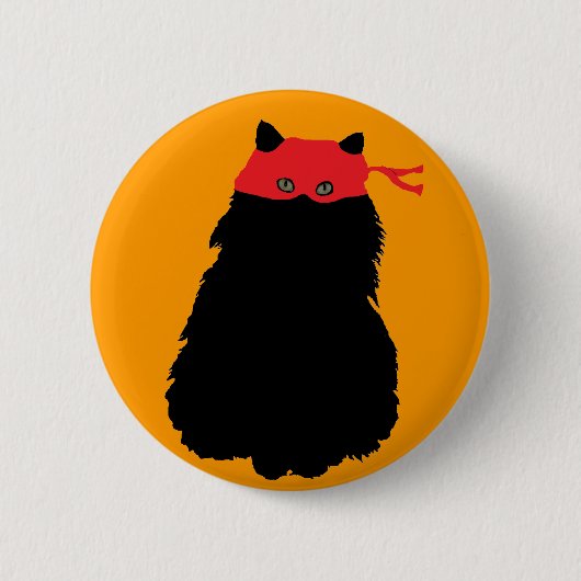 Gato Enmascarado Button (Vorderseite)