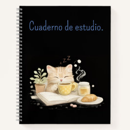 gato estudio notizblock