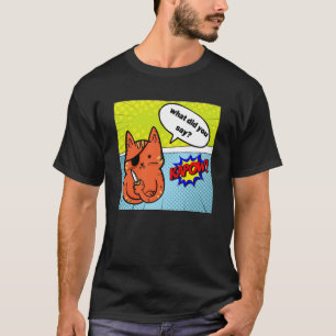 Gato Haca Com Faca.  T-Shirt