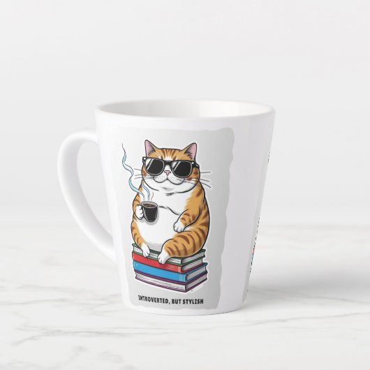 Gato Introvertido con Estilo Milchtasse (Linke Ecke)