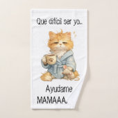 gato modelo badhandtuch set (Handtuch)
