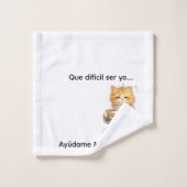 gato modelo badhandtuch set (Waschlappen)