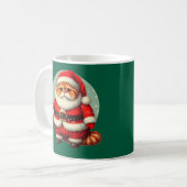 Gato Papa Noel  Kaffeetasse (Vorderseite Links)