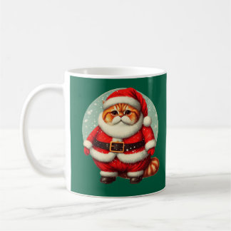 Gato Papa Noel Kaffeetasse