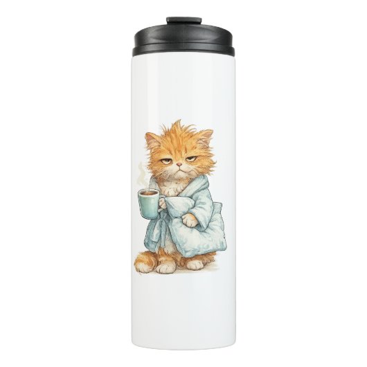 gato triunfador thermosbecher (Vorderseite)