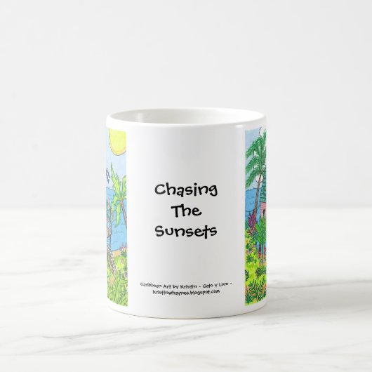 Gato y loro cup kaffeetasse (Mittel)