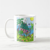 Gato y loro cup kaffeetasse (Links)
