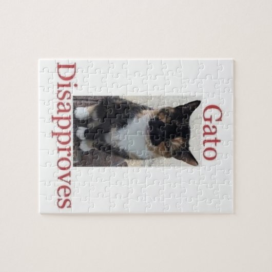 GatoDisApproves Jigsaw Puzzle (Horizontal)