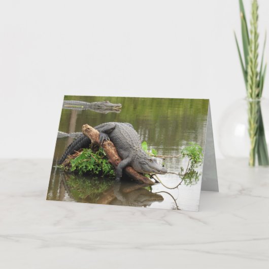 Gator 0076 Grußkarte Karte (Vorderseite)