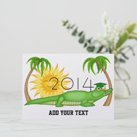 Gator-Abschluss - SRF Einladung (Stehend Vorderseite)