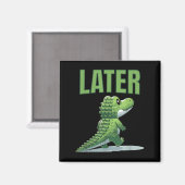 Gator Alligator Graphic Magnet (Vorderseite/Rückseite)