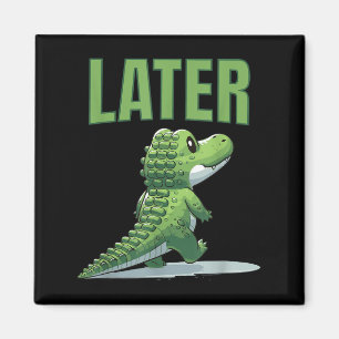 Gator Alligator Graphic Magnet