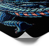 Gator Alligator Graphic Poster (Ecke)