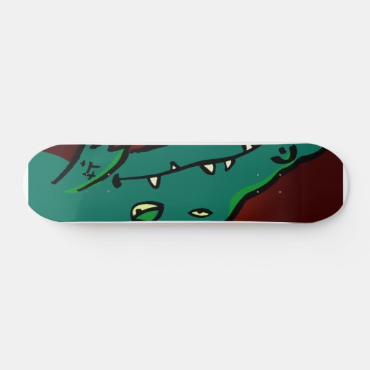 Gator (alte Schule) Skateboard (Horizontal)