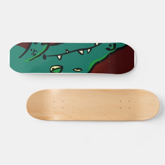 Gator (alte Schule) Skateboard (Horizontal)