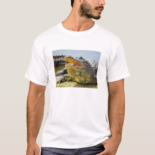 Gator. Angesicht T-Shirt (Vorderseite)