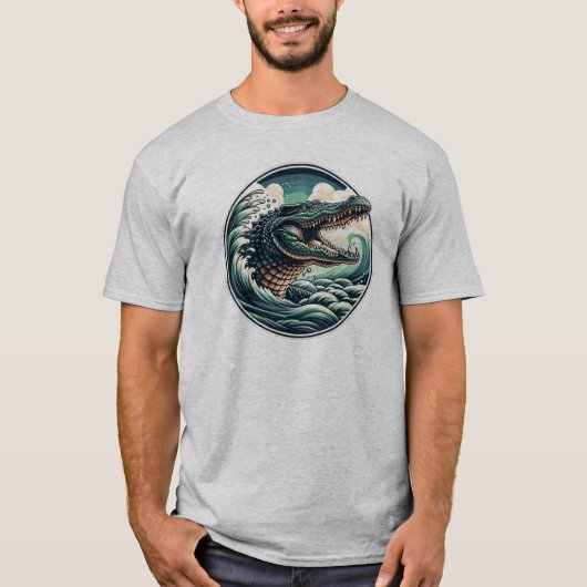Gator-Angriff T-Shirt (Vorderseite)